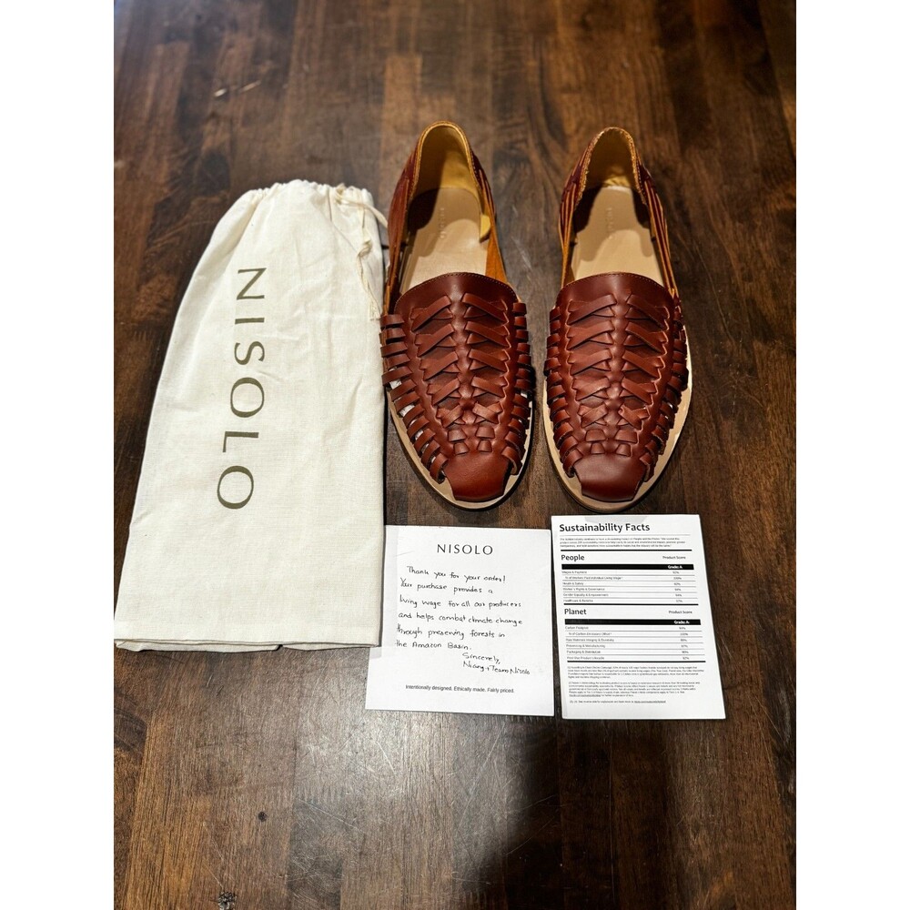 Nisolo Brown Leather Sandals